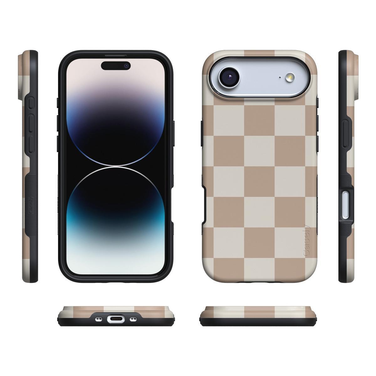 Fit Check | Neutral Checkerboard Case