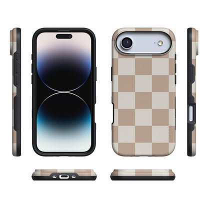Fit Check | Neutral Checkerboard Case
