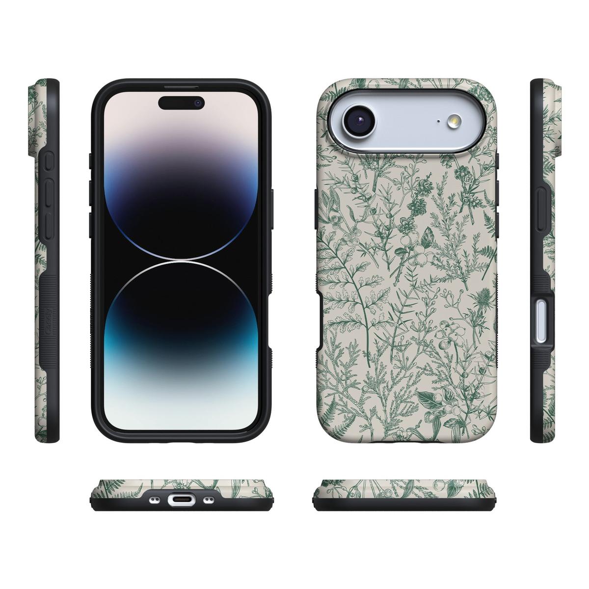 Sage Garden | Green Floral Case