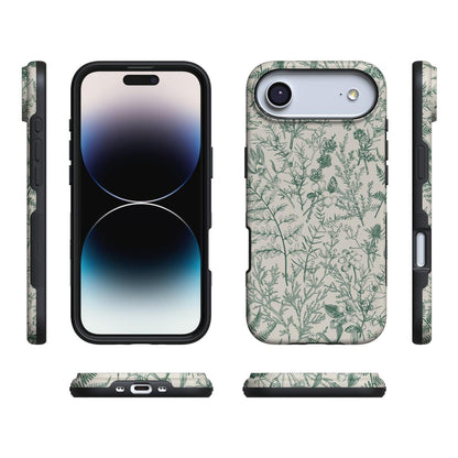 Sage Garden | Green Floral Case