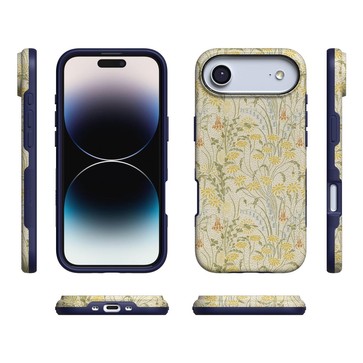 Boho Blooms | Golden Floral Case