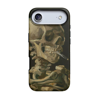 Van Gogh | Head of a Skeleton with a Burning Cigarette Phone Case