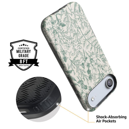 Sage Garden | Green Floral Case