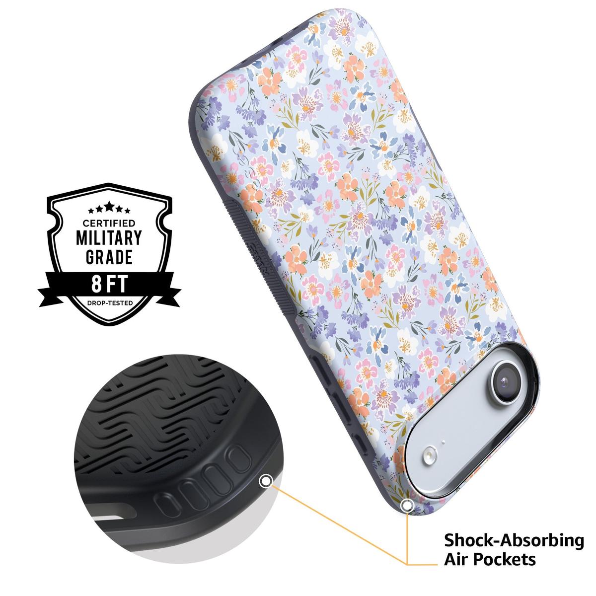 Poppy Meadows | Pastel Floral Case