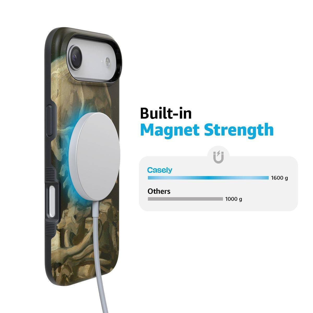 Van Gogh | Head of a Skeleton with a Burning Cigarette Phone Case