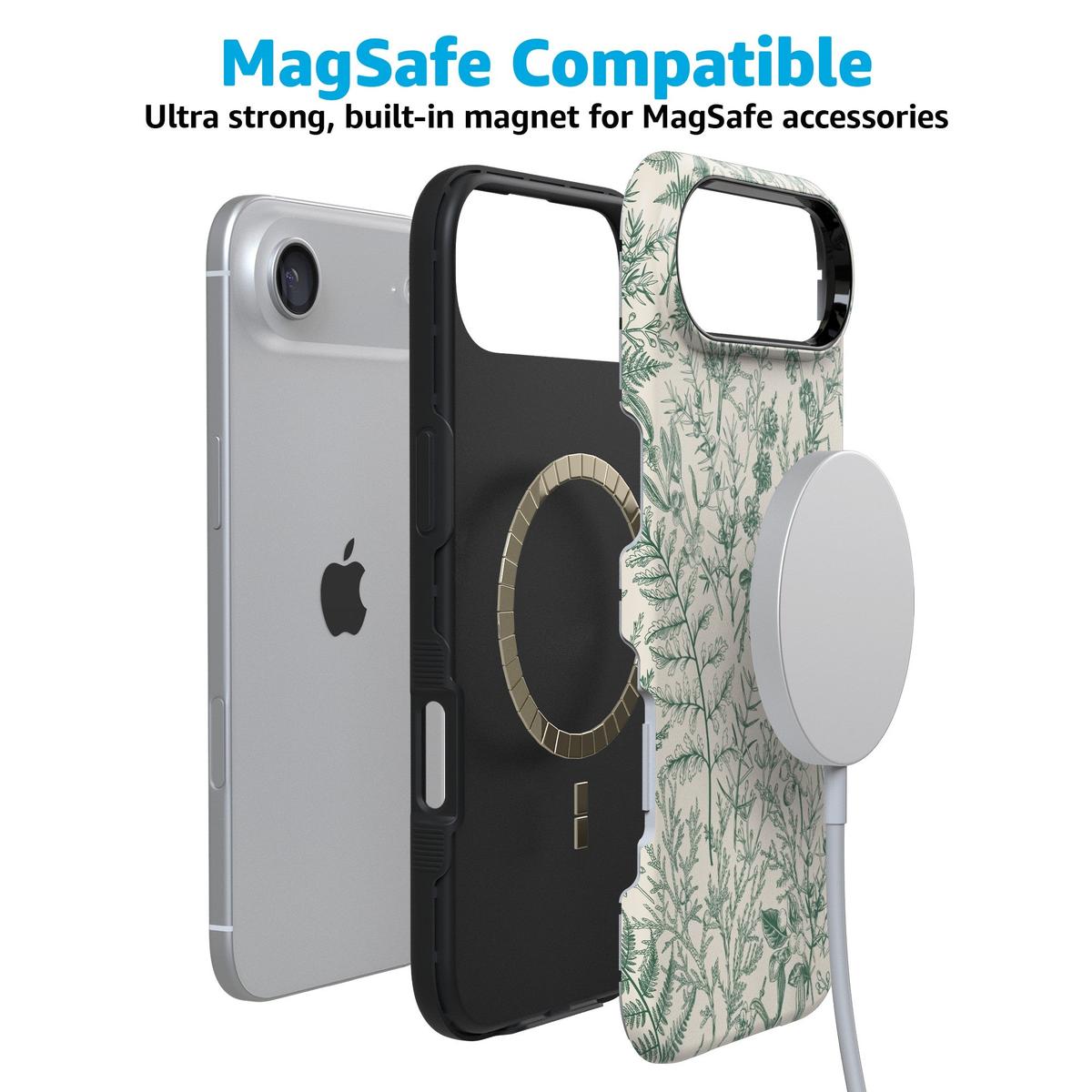 Sage Garden | Green Floral Case