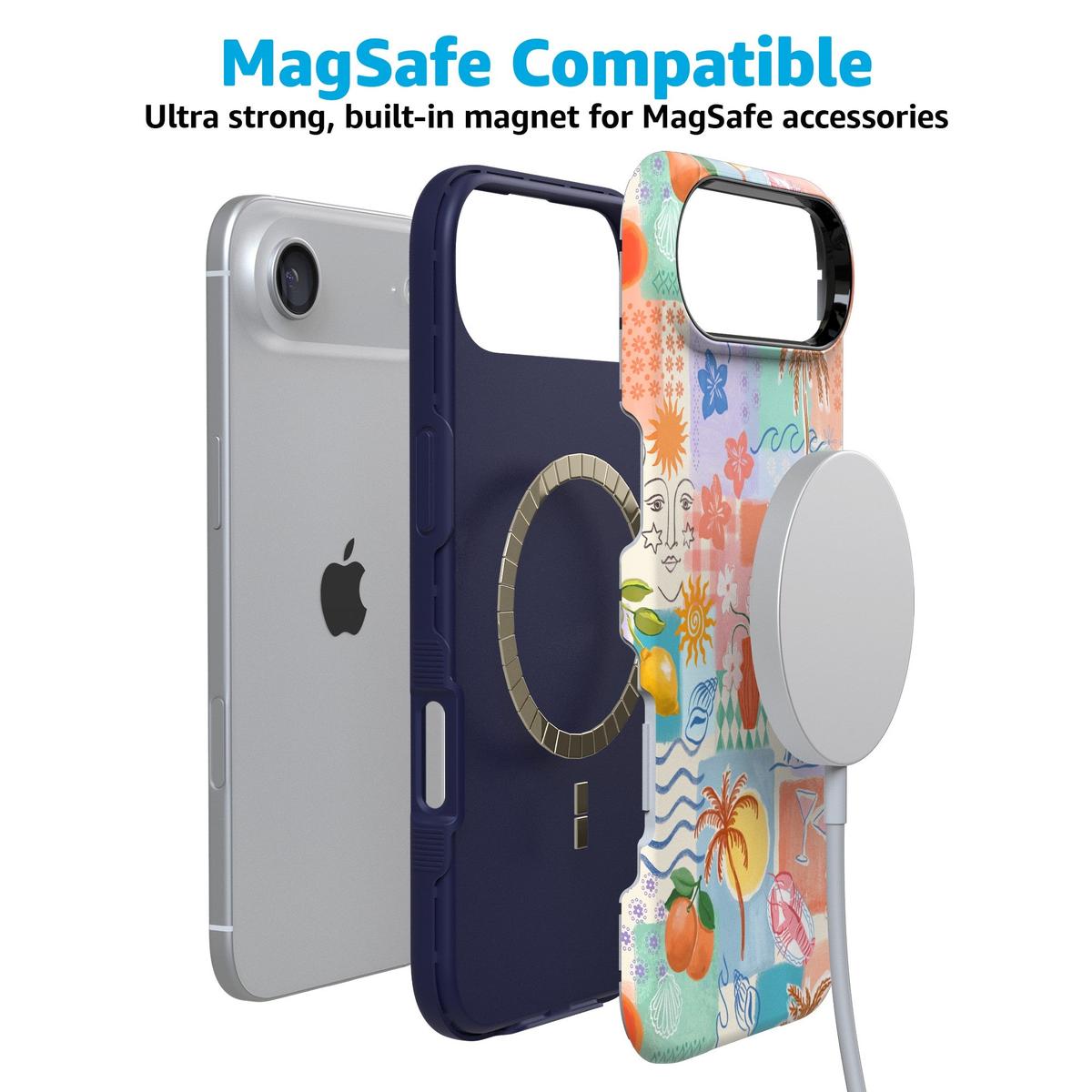 Tropical Heat | Beachy Collage Case