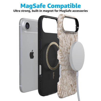 Beige Garden | Neutral Floral Case