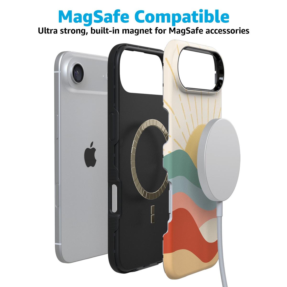 Here Comes the Sun | Colorblock Sunset Case