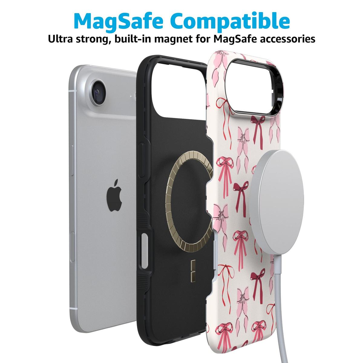 Lover Girlie | Pink Bows iPhone Case