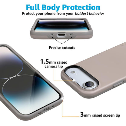 Taupe on Nude | Ultra-Protective Bold Case