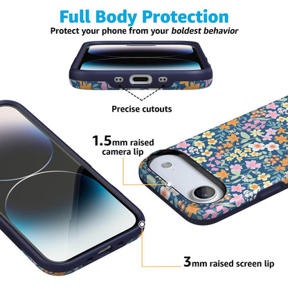 Full Bloom | Navy Floral Case