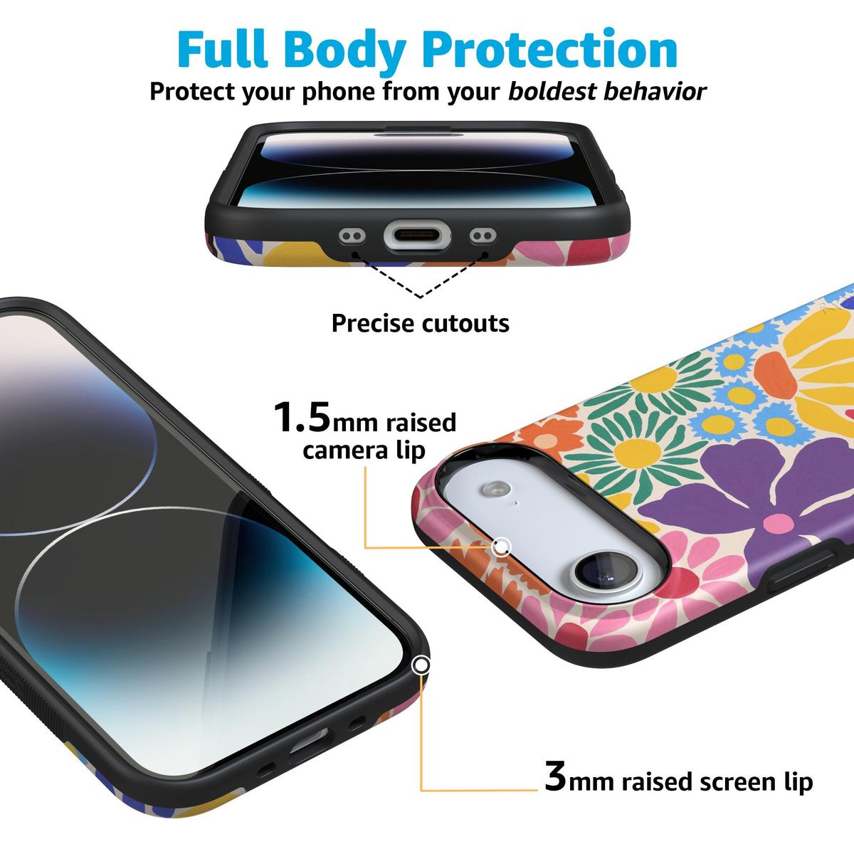 Flower Patch | Multi-Color Floral Case