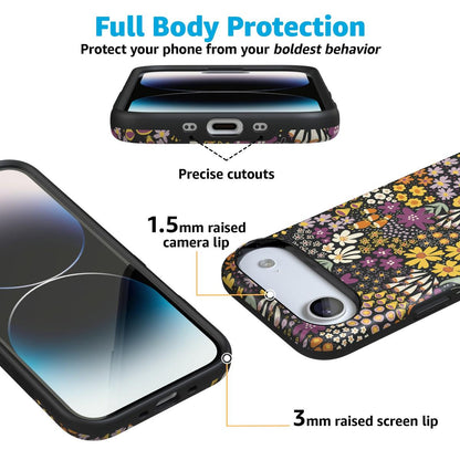 Falling for You | Plum Floral Case