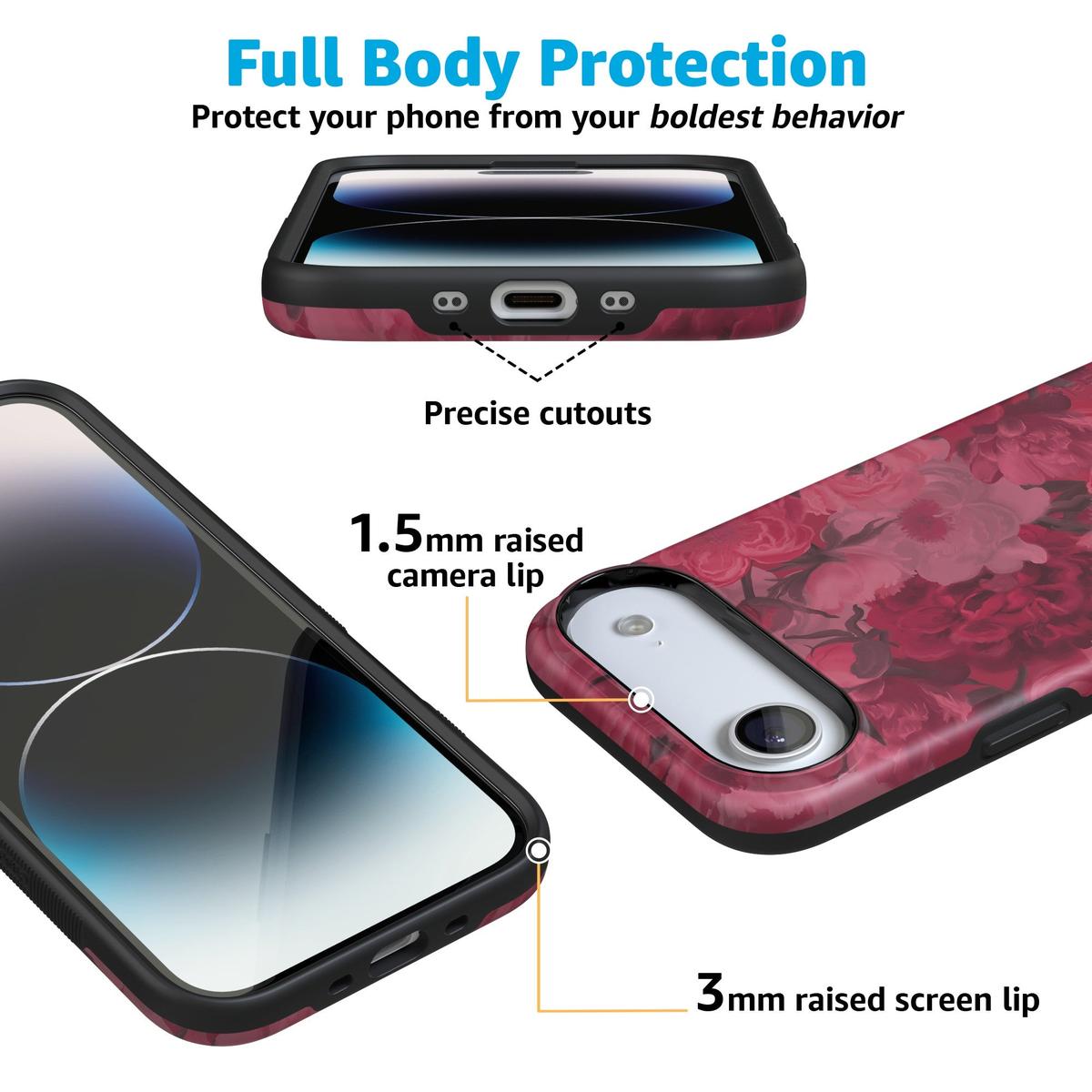 Romance Novel | Moody Floral Case