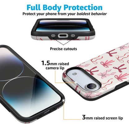 Lover Girlie | Pink Bows iPhone Case