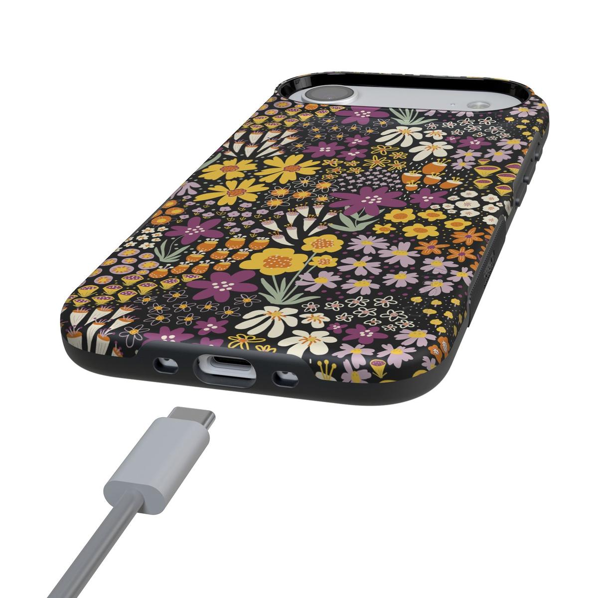 Falling for You | Plum Floral Case