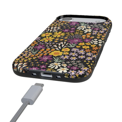 Falling for You | Plum Floral Case