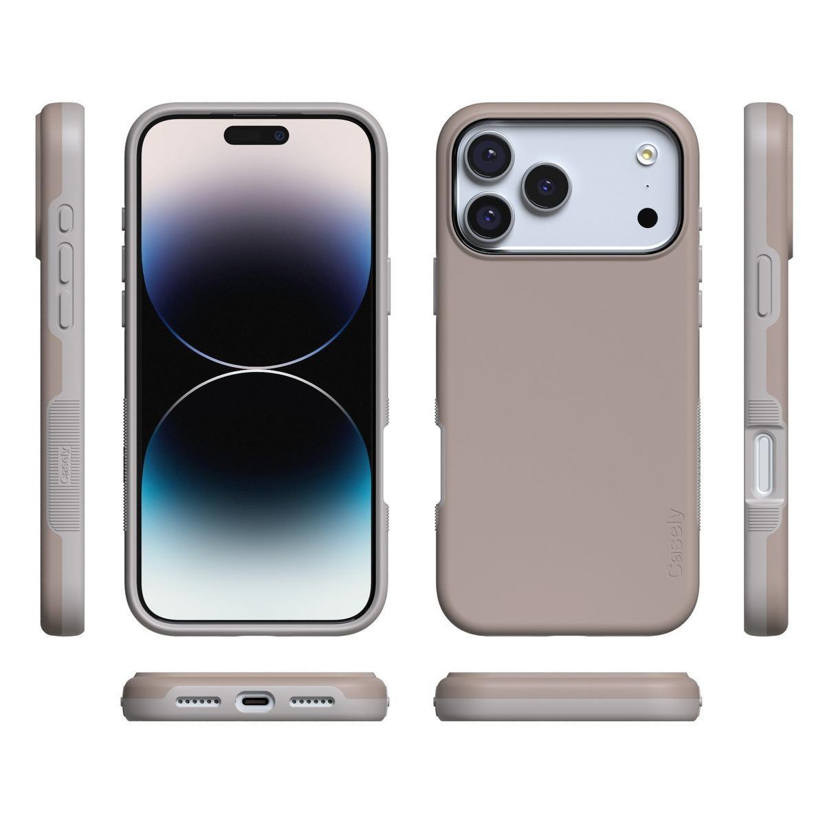 Taupe on Nude | Ultra-Protective Bold Case