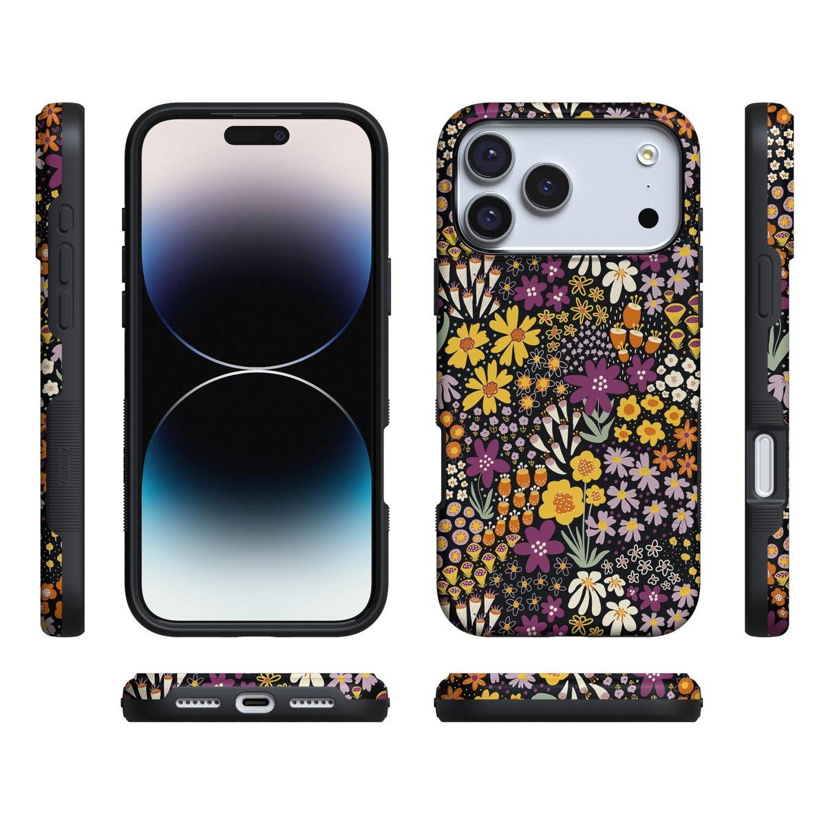 Falling for You | Plum Floral Case