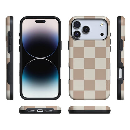 Fit Check | Neutral Checkerboard Case