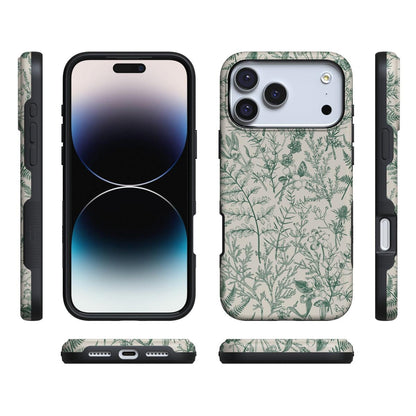 Sage Garden | Green Floral Case