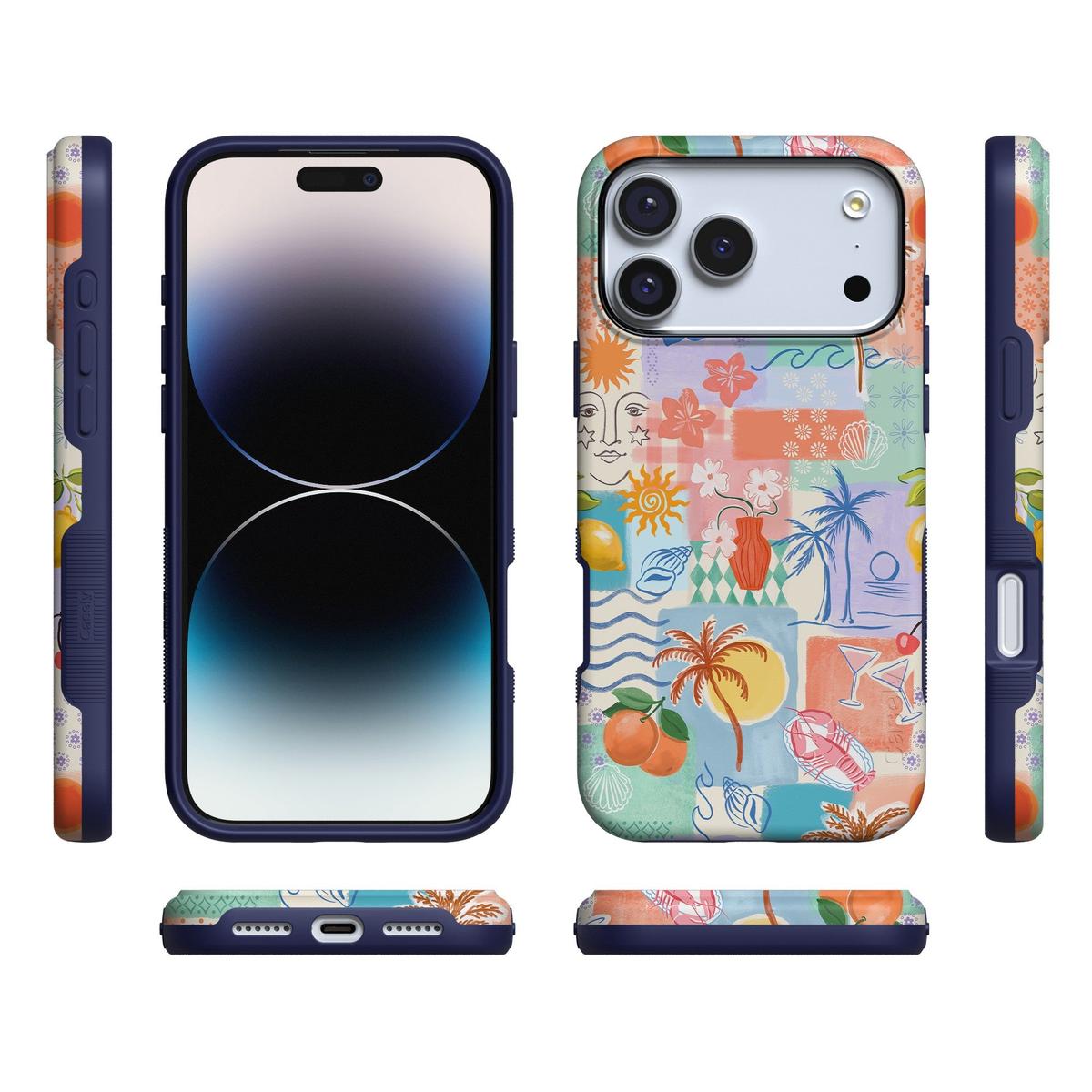 Tropical Heat | Beachy Collage Case