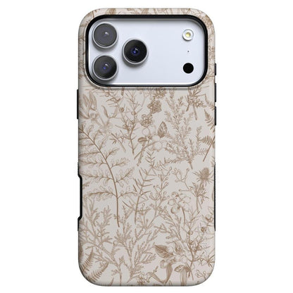 Beige Garden | Neutral Floral Case