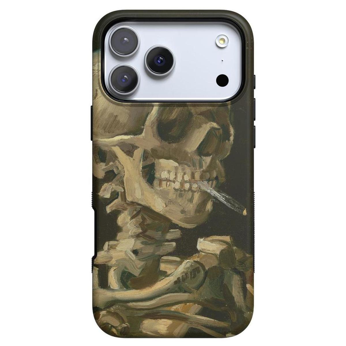 Van Gogh | Head of a Skeleton with a Burning Cigarette Phone Case