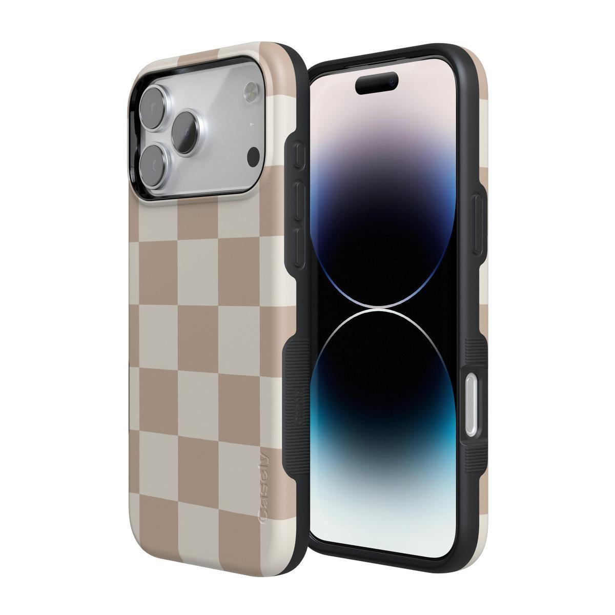 Fit Check | Neutral Checkerboard Case