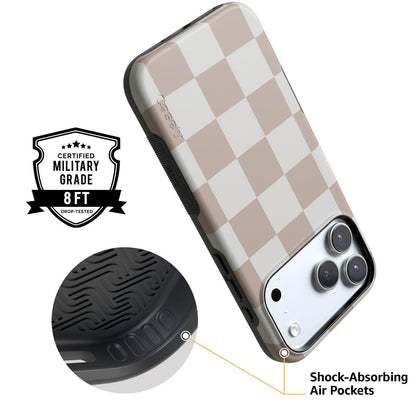 Fit Check | Neutral Checkerboard Case