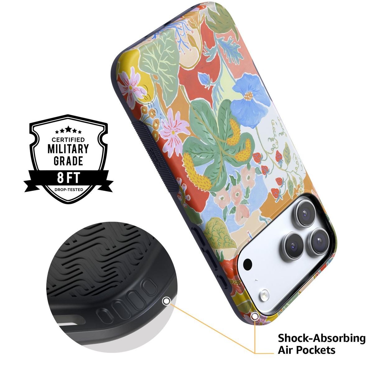 Botanical Blooms | Floral Patchwork Case
