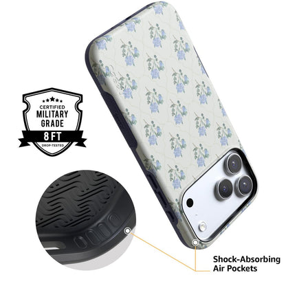 Vintage Garden | Blue Hydrangea Case