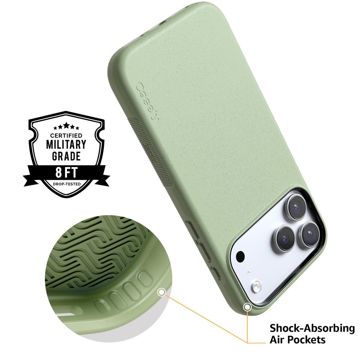 Kiwi Kiss | Matcha Green Shimmer Case