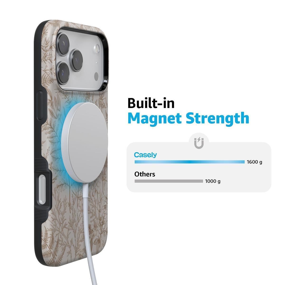 Beige Garden | Neutral Floral Case