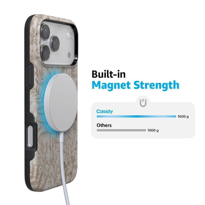 Beige Garden | Neutral Floral Case