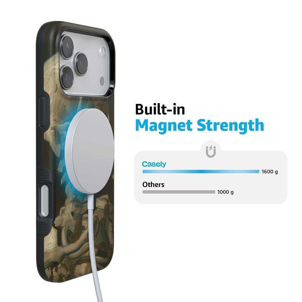 Van Gogh | Head of a Skeleton with a Burning Cigarette Phone Case