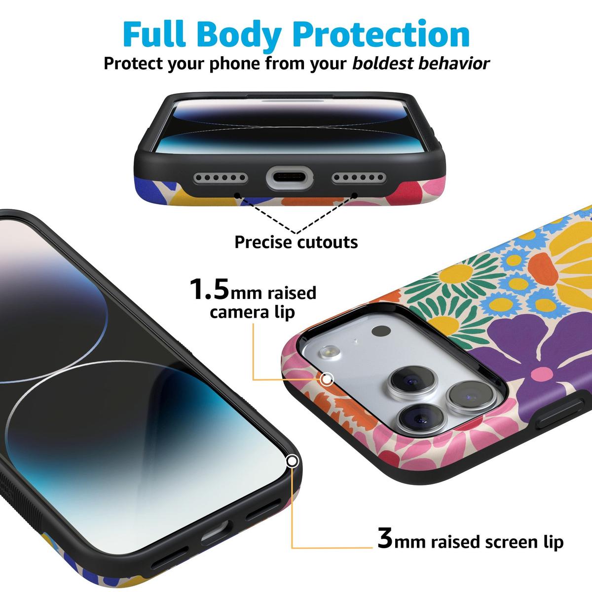 Flower Patch | Multi-Color Floral Case