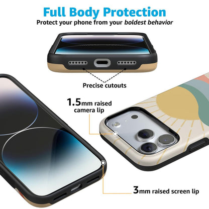 Here Comes the Sun | Colorblock Sunset Case