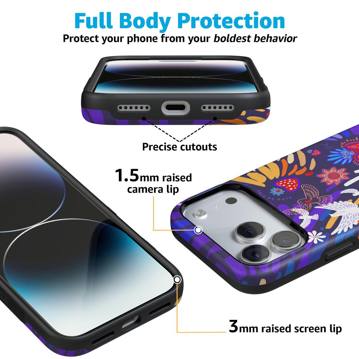 Viva La Vida | Frida Kahlo Collage Case