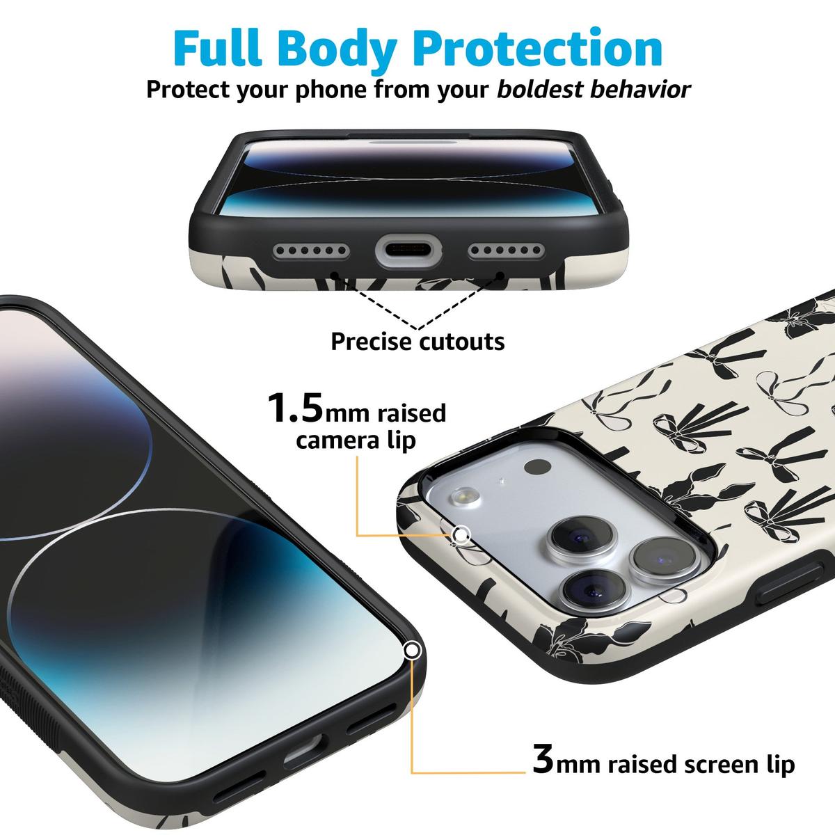 Goth Girlie | Black Bows Case