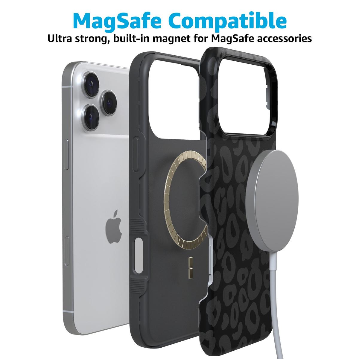 Into the Wild | Black Leopard Case