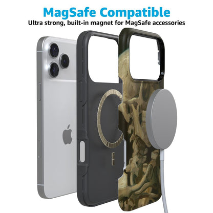 Van Gogh | Head of a Skeleton with a Burning Cigarette Phone Case