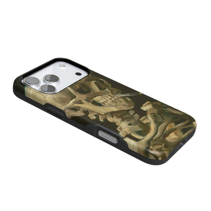 Van Gogh | Head of a Skeleton with a Burning Cigarette Phone Case