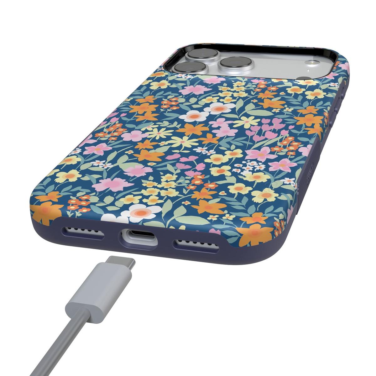 Full Bloom | Navy Floral Case