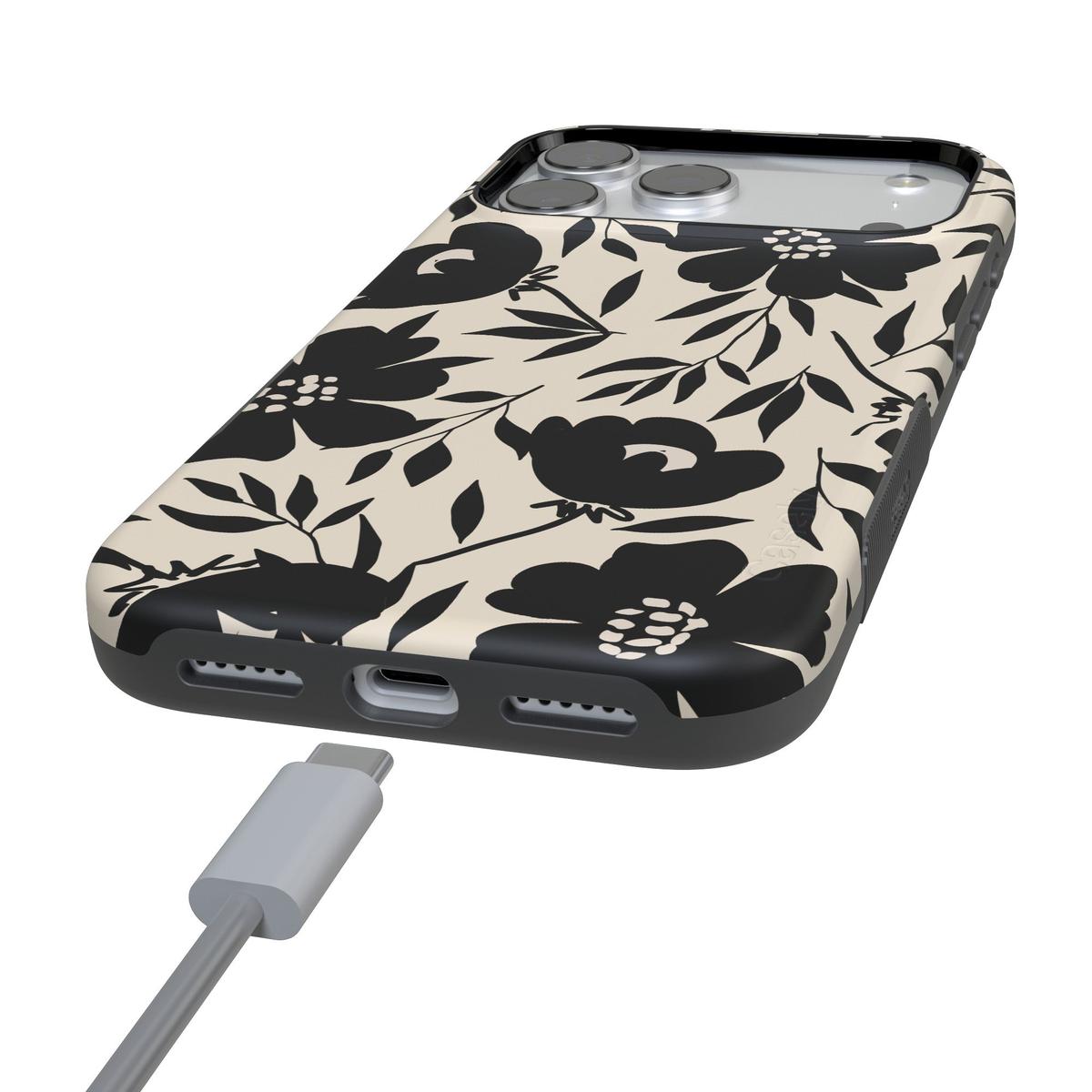 Dark Fantasy | Contrast Floral Case