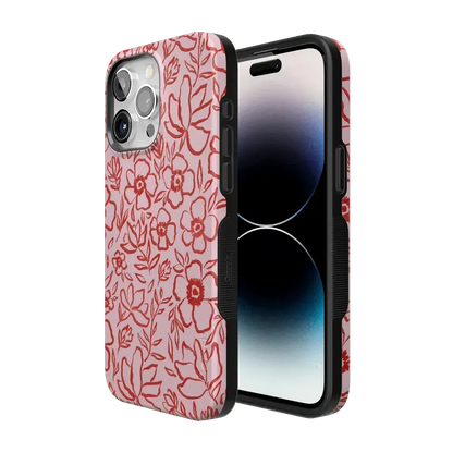 Blush Garden | Floral Doodle Case