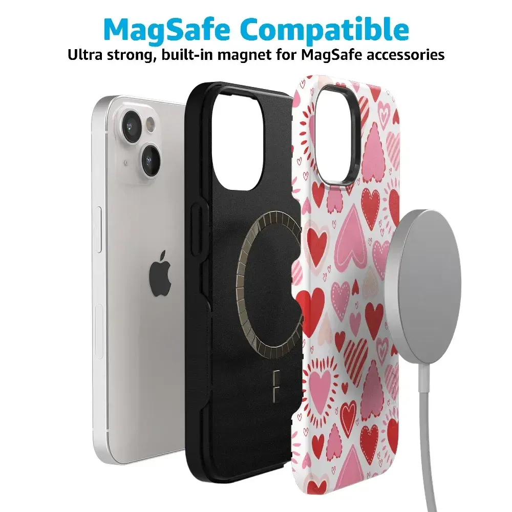Love Struck | Heart Stickers Case