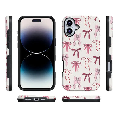 Lover Girlie | Pink Bows iPhone Case