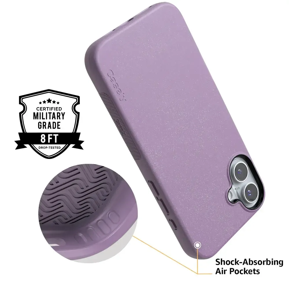 Lavender Waves | Purple Shimmer Case